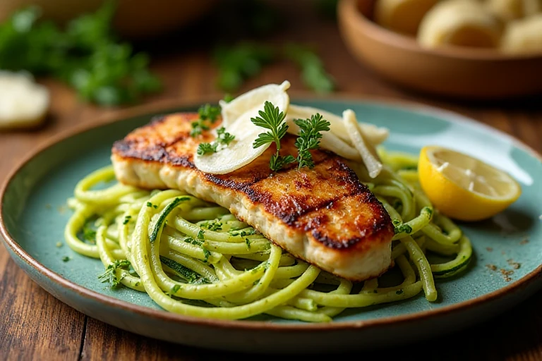 Keto Garlic Butter Chicken with Zoodles – Creamy, Low-Carb & Delicious